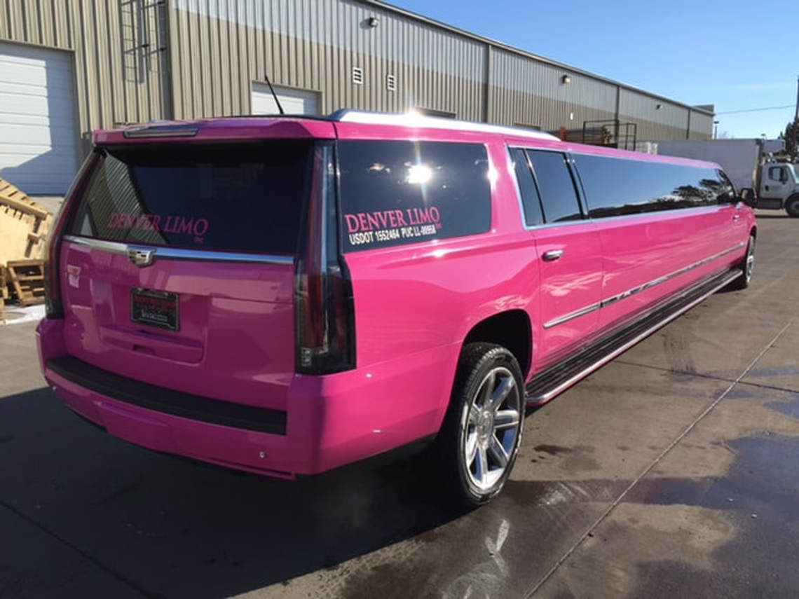 Pink limousine price denver